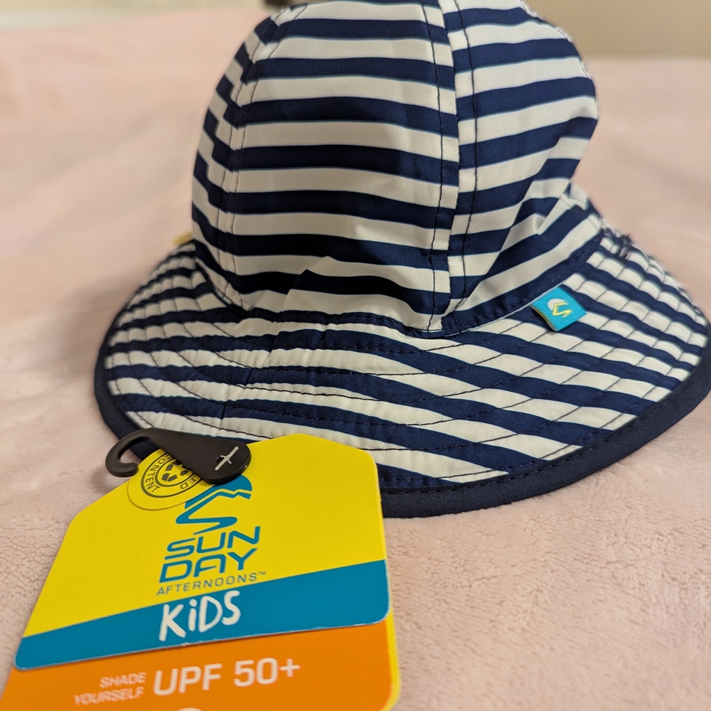 Infant UPF 50+ Striped Hat 6-12 Months Purchased At MEC